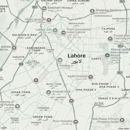 Al Araf Lahore studio map