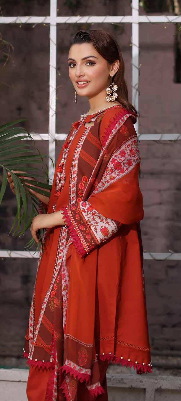 Rust Terracotta 3-Piece