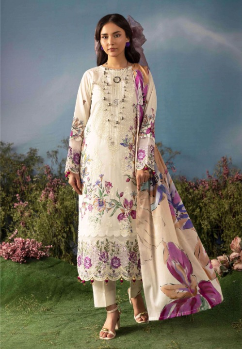 Violet Vine Embroidered Luxe
