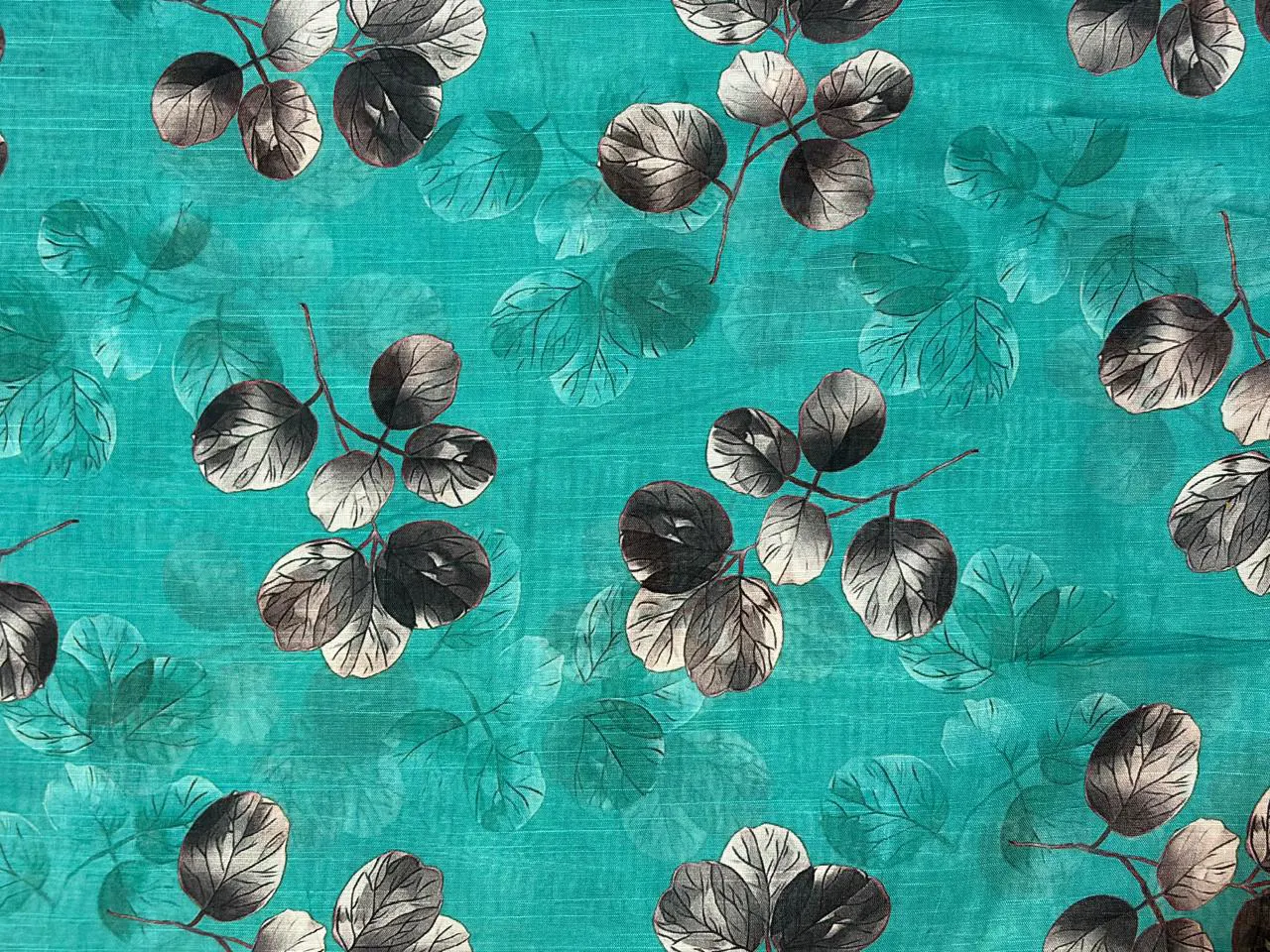 Teal Forest Foliage Lawn