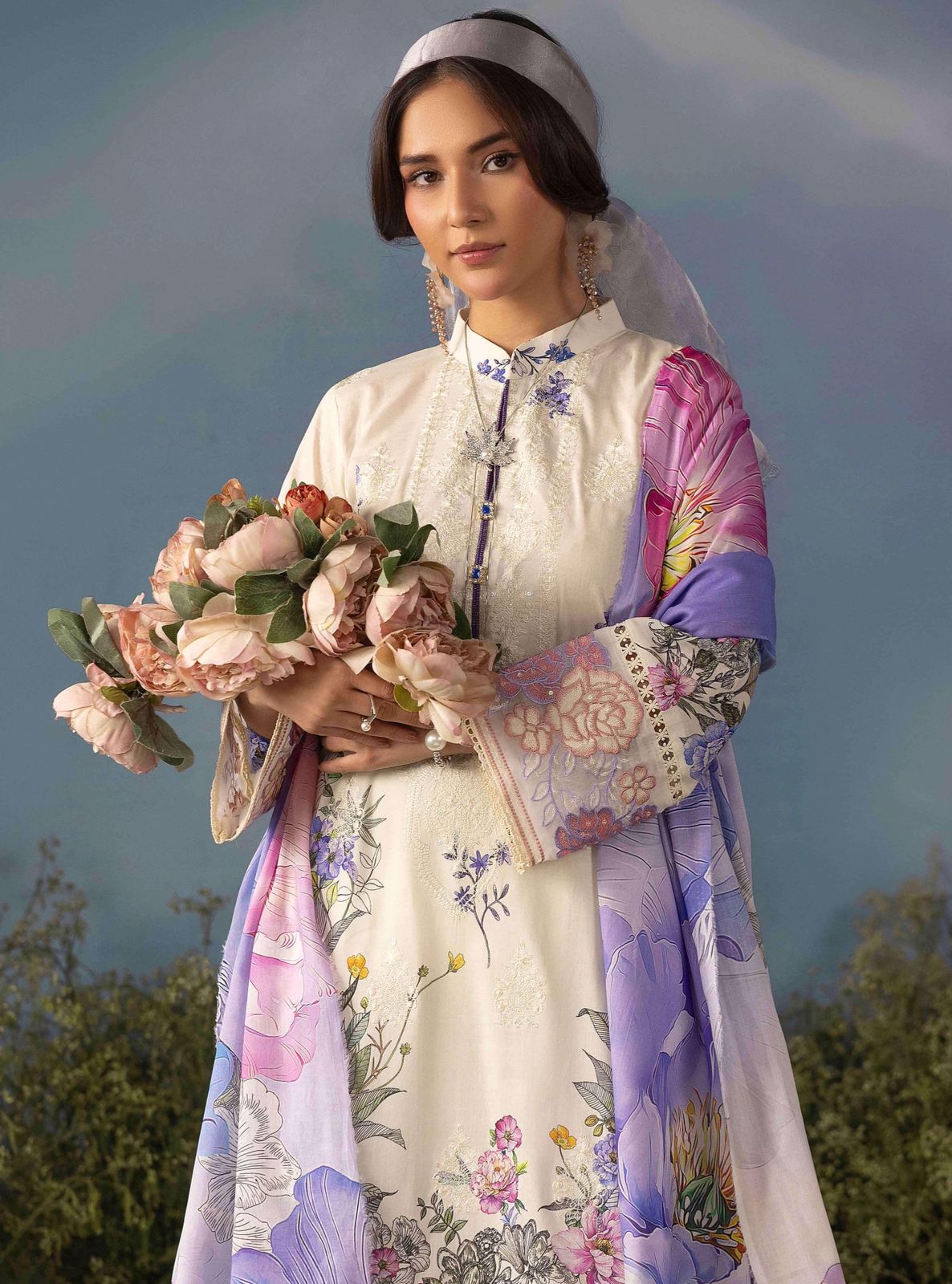 Lavender Haze Floral Set
