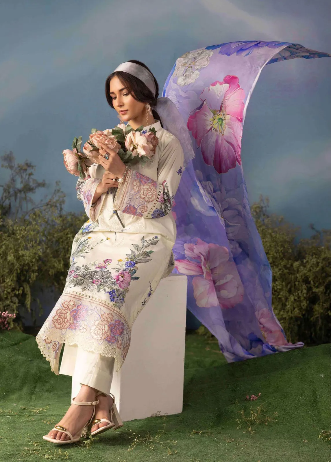 Lavender Haze Floral Set