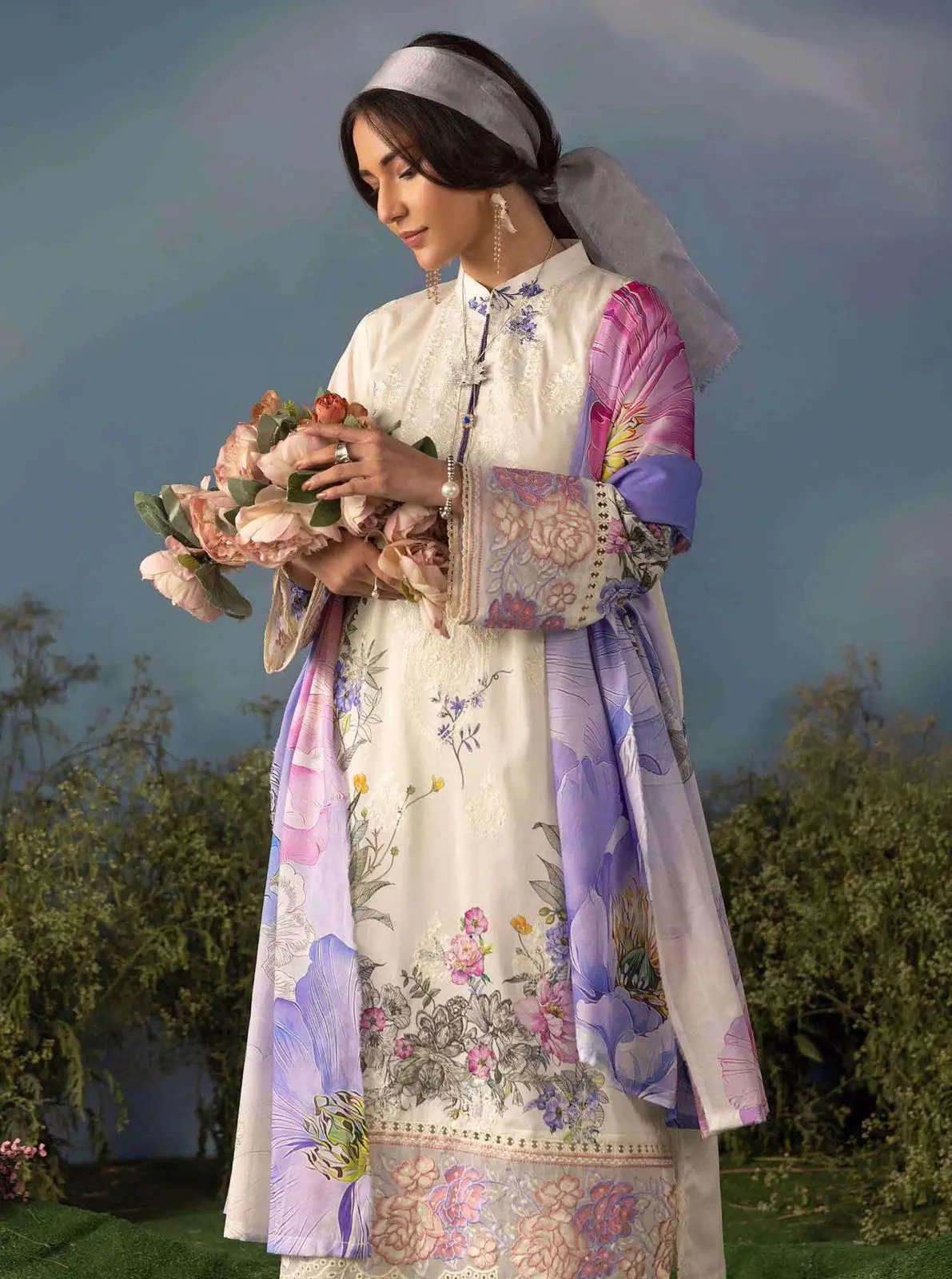 Lavender Haze Floral Set