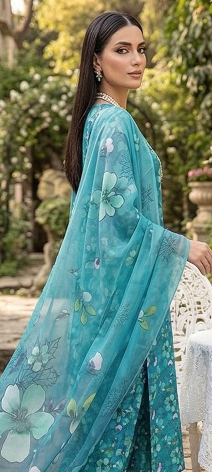 Teal Meadow Co-ord Set